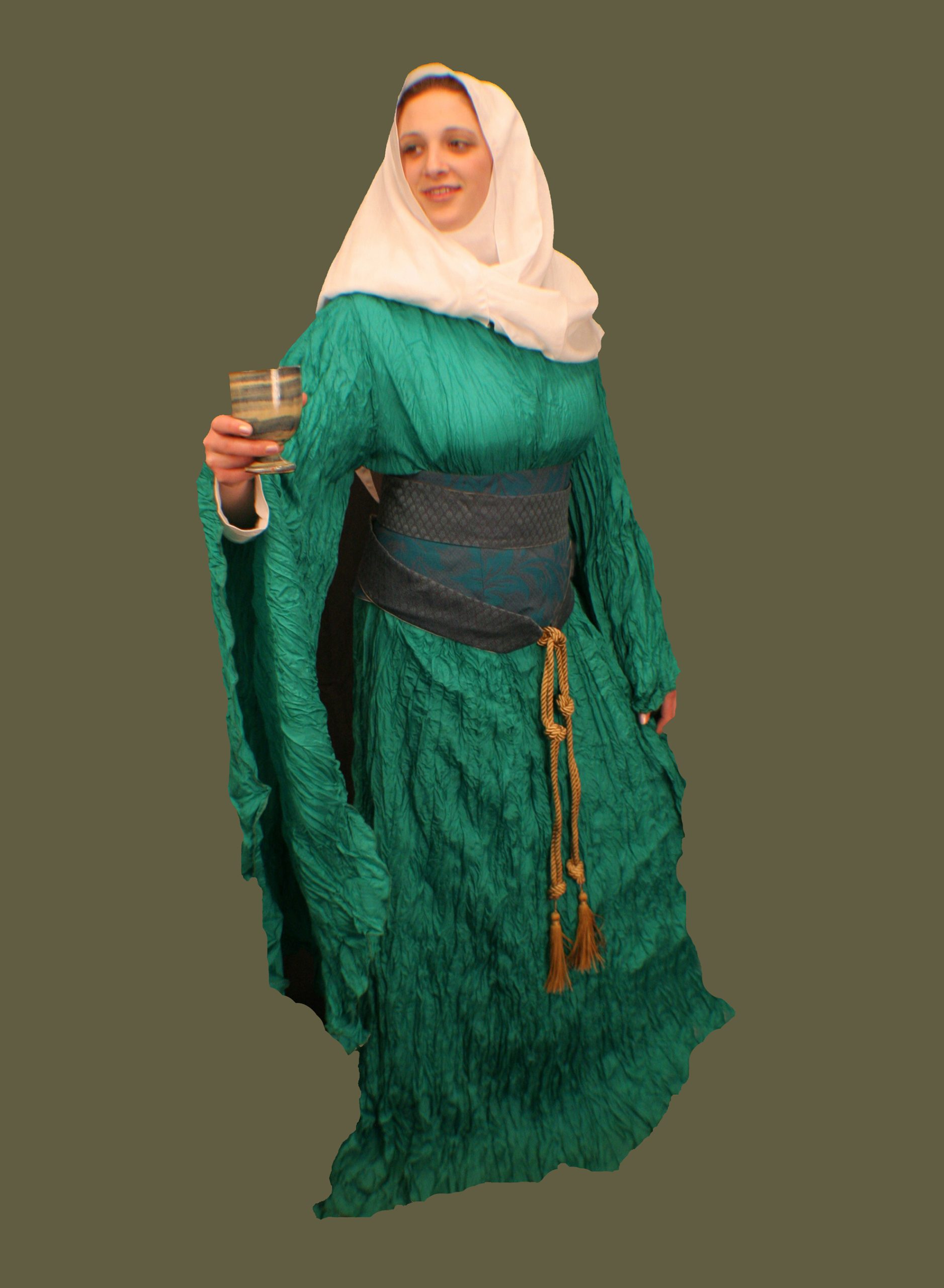 bliaut_BrightGreenSilk