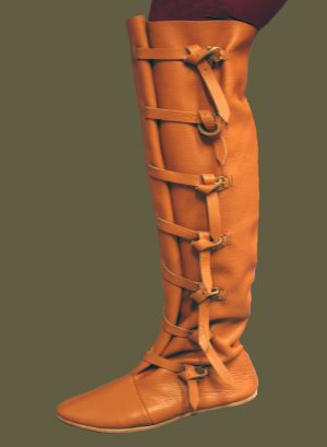 Medieval Tall Riding Boots