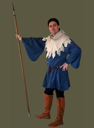 14th Century Wool Cotte Full Wardrobe