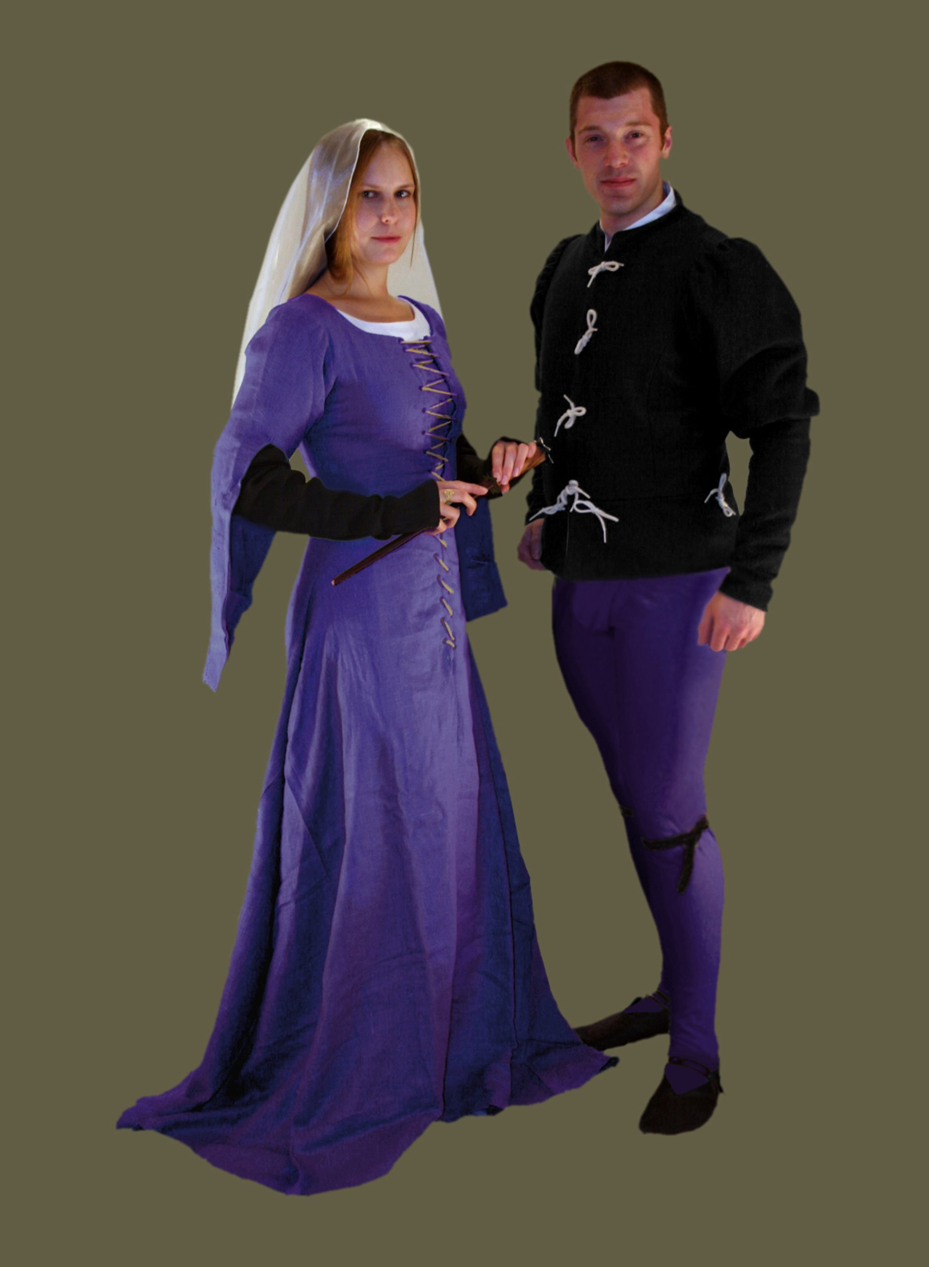 doublet_CharcoalWool_HoseCottonPurple_FntlcdGown_PurpleLinen_1