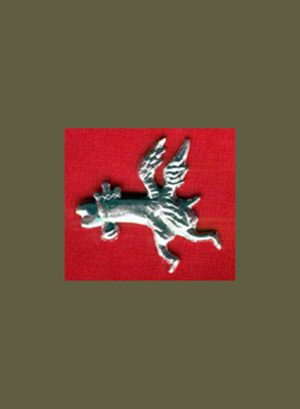 Flying Cock Badge