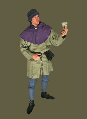 Linen 'Gaston Phoebus' Tunic