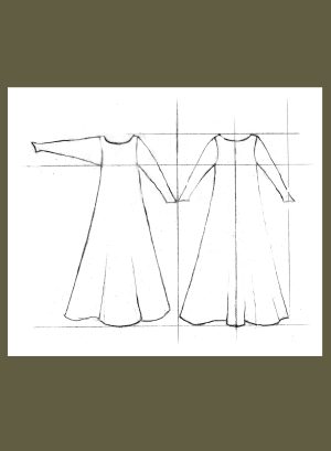Kirtle Digital Pattern