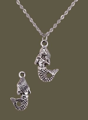 Medieval Mermaid Pendant