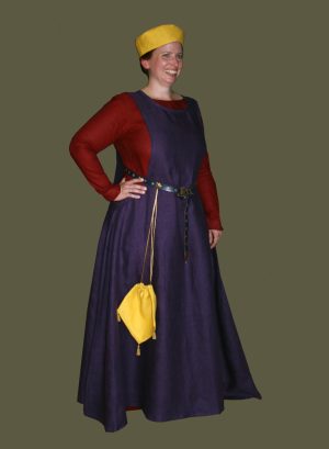 Women's Medieval Linen Surcoat