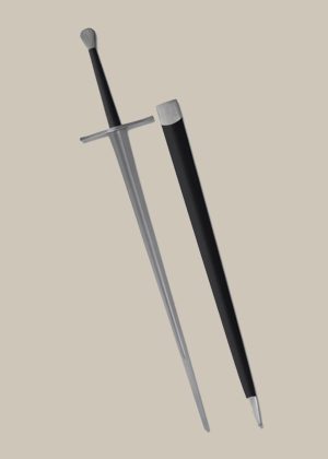 Steel Longsword with Scabbard