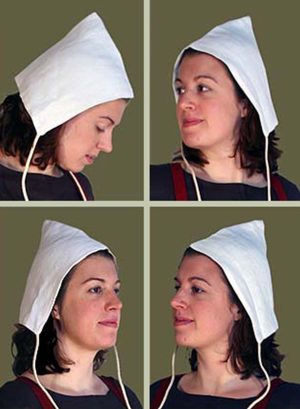 Women's Linen Viking Hood